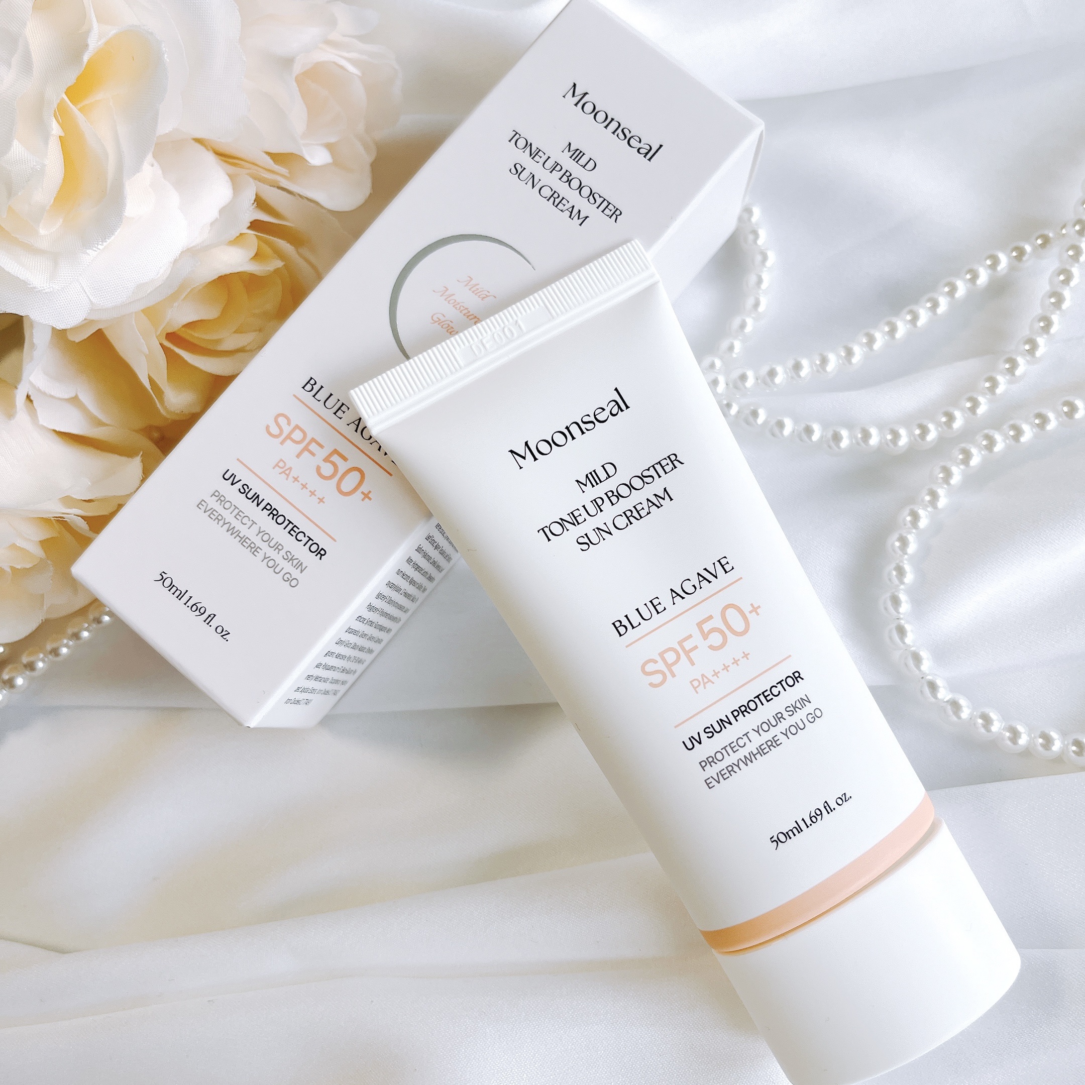マイルドトーンアップブースターサンクリーム / Moonseal