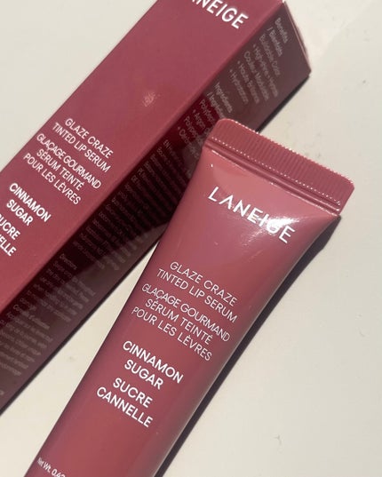 グレイズ ティントリップセラム/LANEIGE/リップ美容液を使ったクチコミ(6枚目)