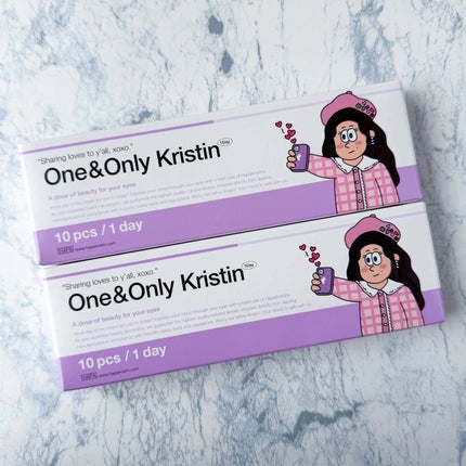 One & Only Kristin/Hapa kristin/カラーコンタクトレンズを使ったクチコミ(5枚目)