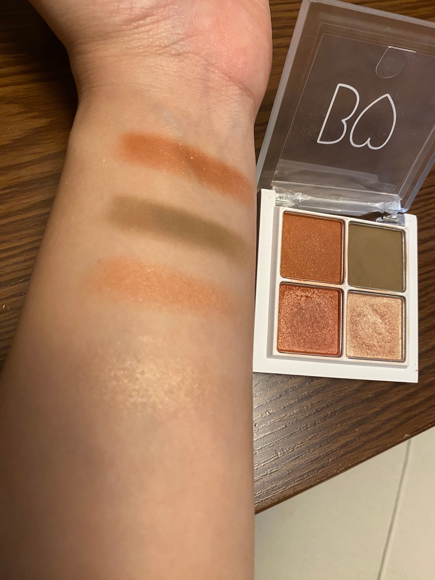 THE アイパレR/b idol/アイシャドウパレットを使ったクチコミ(4枚目)