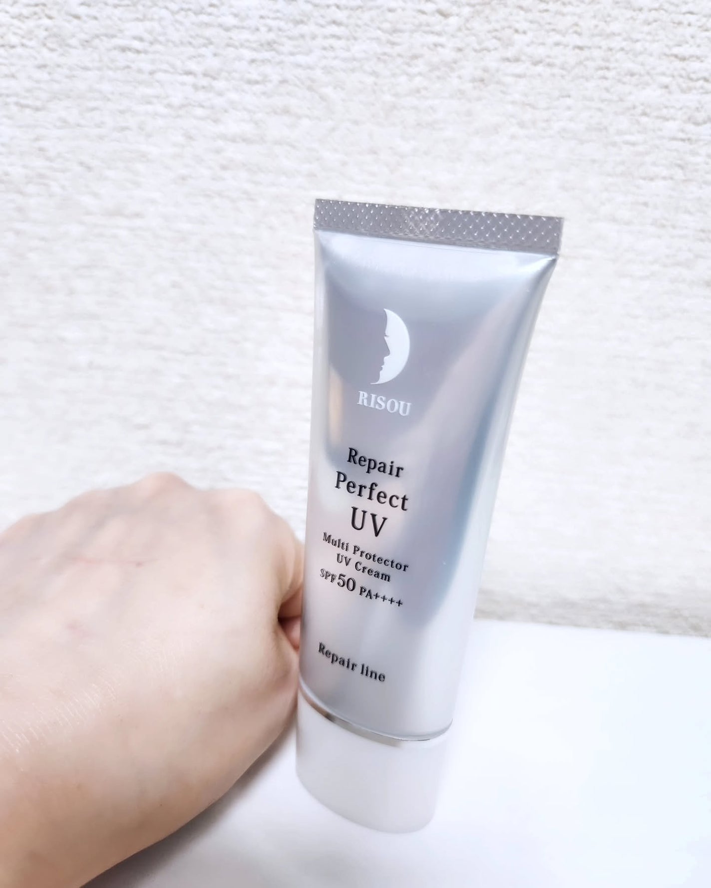 リソウ リペア パーフェクトUVクリーム/リソウコーポレーション/日焼け止めクリームを使ったクチコミ(6枚目)