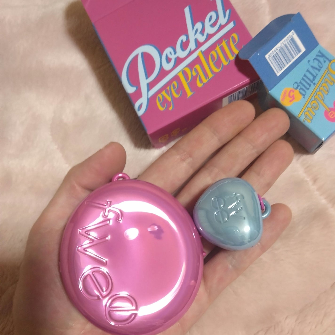 フィー ポケットアイパレット/fwee/アイシャドウパレットを使ったクチコミ(3枚目)