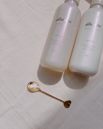 ãªãã¢ã·ã£ã³ããŒ/ãªãã¢ããªãŒãã¡ã³ã/plus eau/åžè²©ã·ã£ã³ããŒã䜿ã£ãã¯ãã³ãïŒ1æç®ïŒ