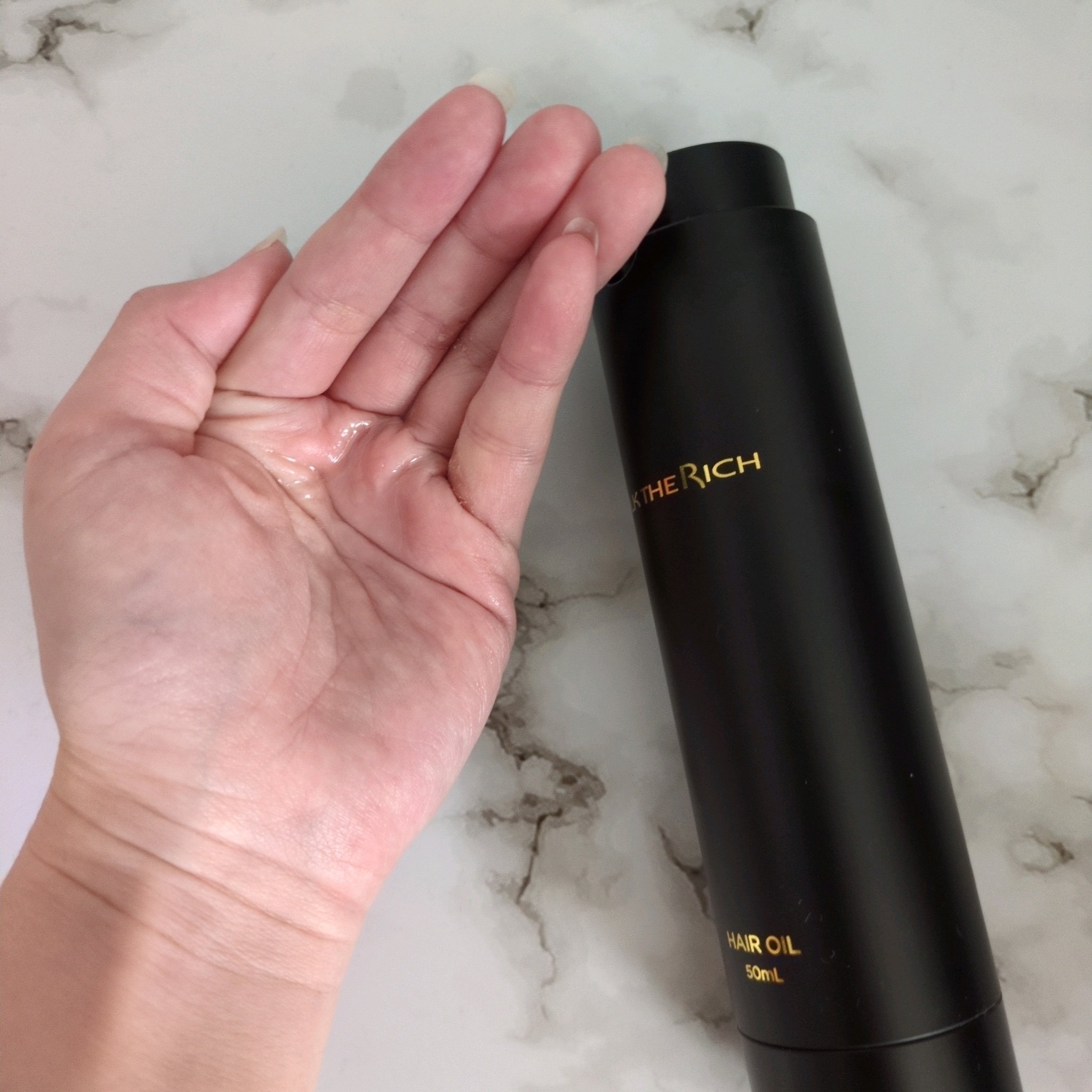 SILK THE RICH ヘアオイルMNM/SILK THE RICH/ヘアオイルを使ったクチコミ（3枚目）