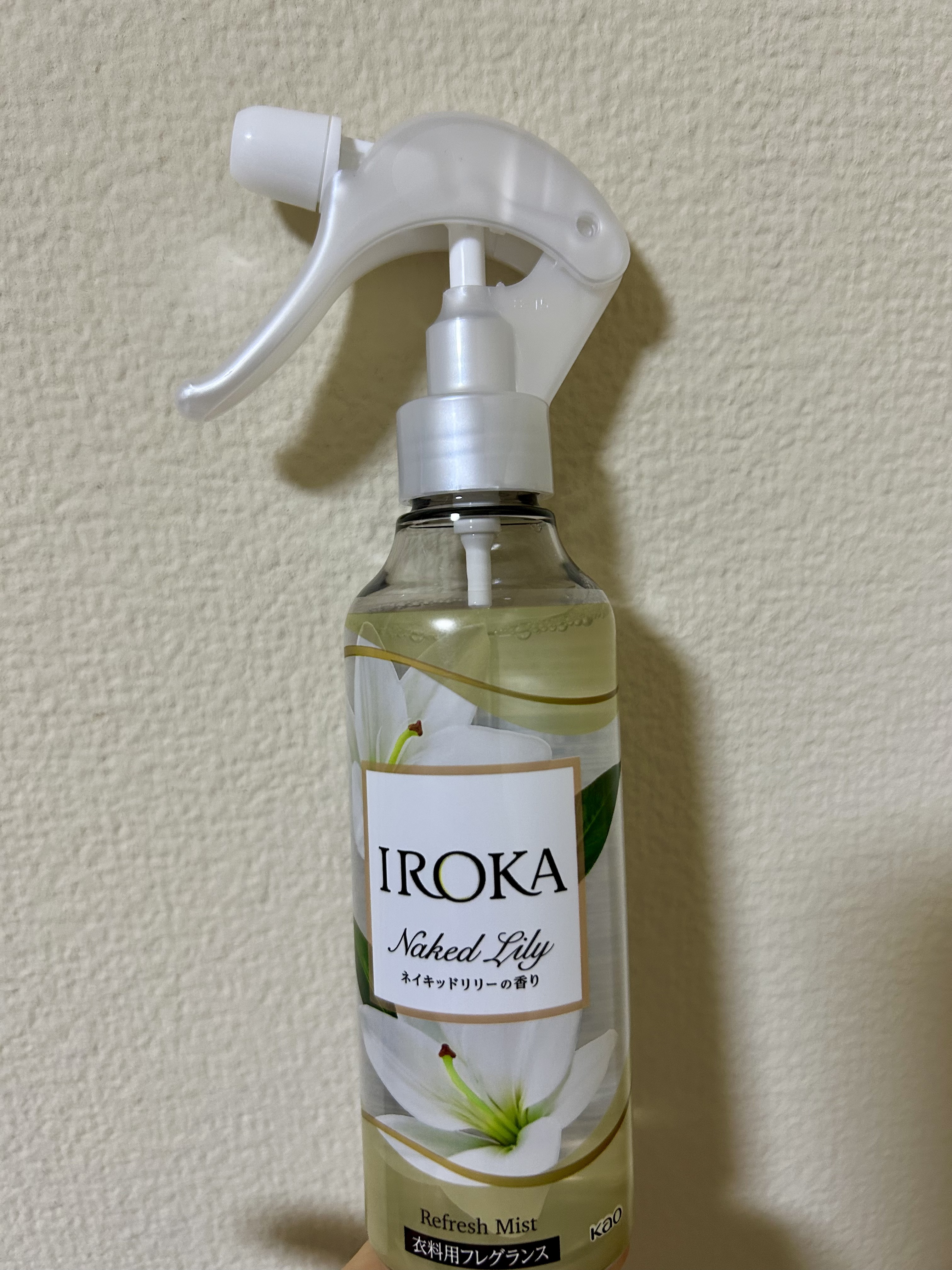 衣料用フレグランス ミスト ネイキッドリリー/IROKA/ファブリックミストを使ったクチコミ（1枚目）