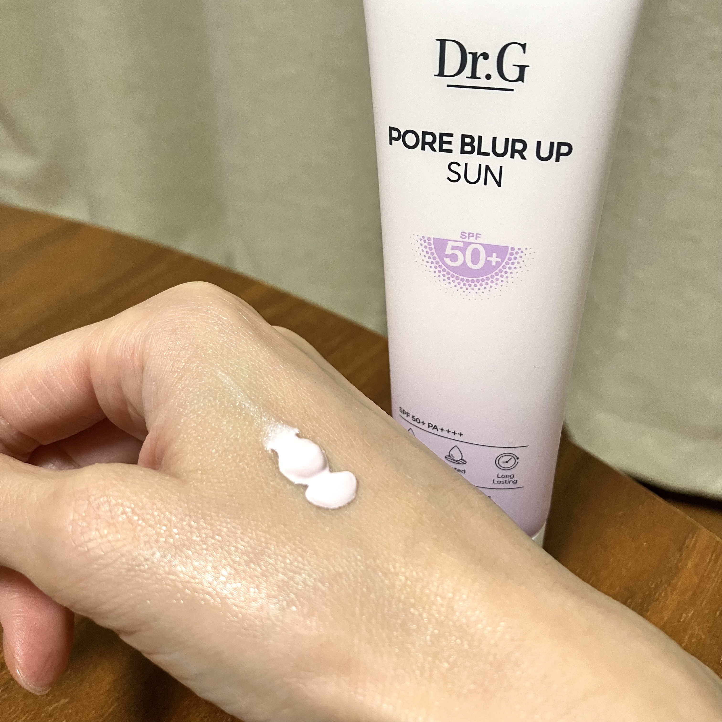 ポアブラーアップサン/Dr.G/日焼け止めクリームを使ったクチコミ（2枚目）