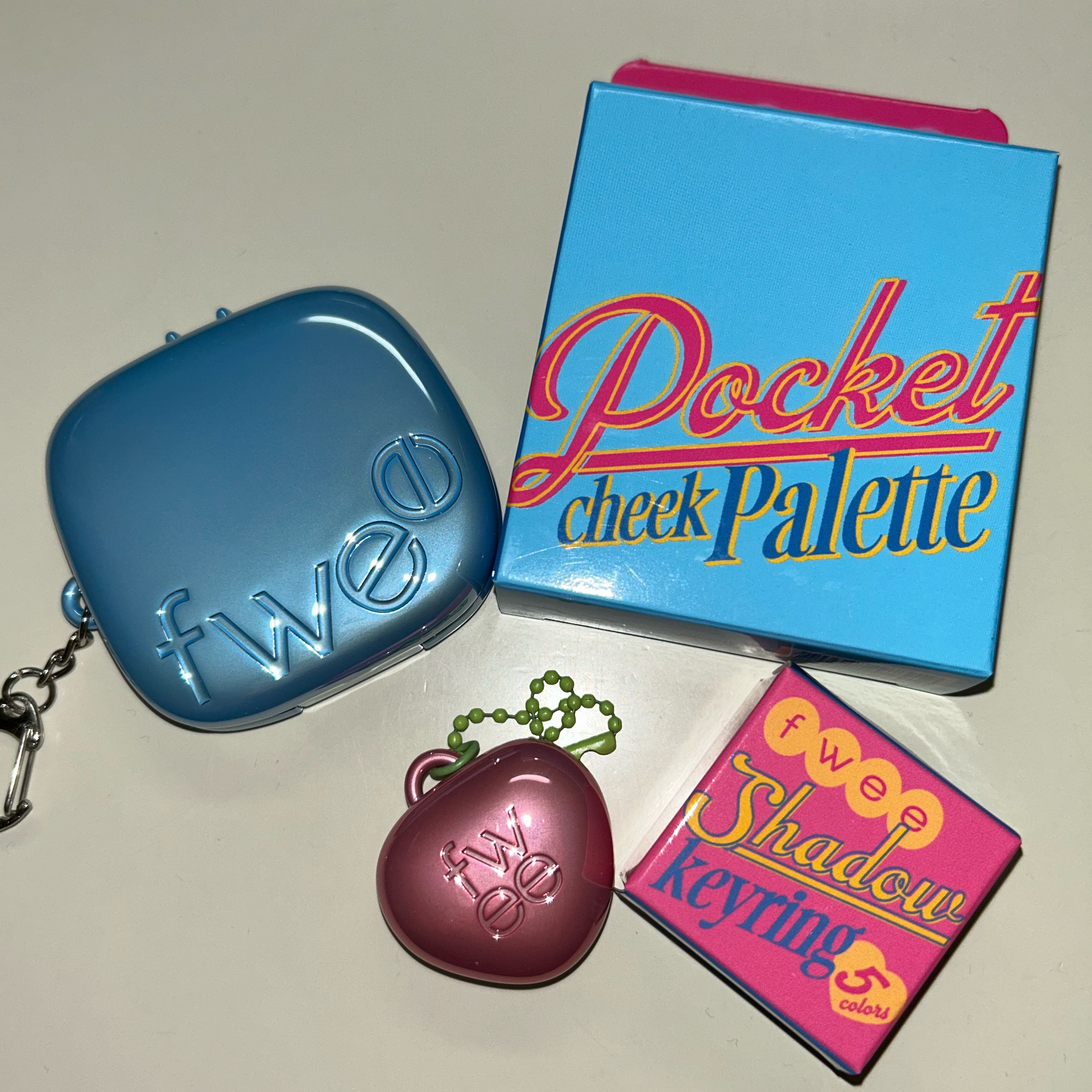 フィー ポケットチークパレット/fwee/ジェル・クリームチークを使ったクチコミ（3枚目）