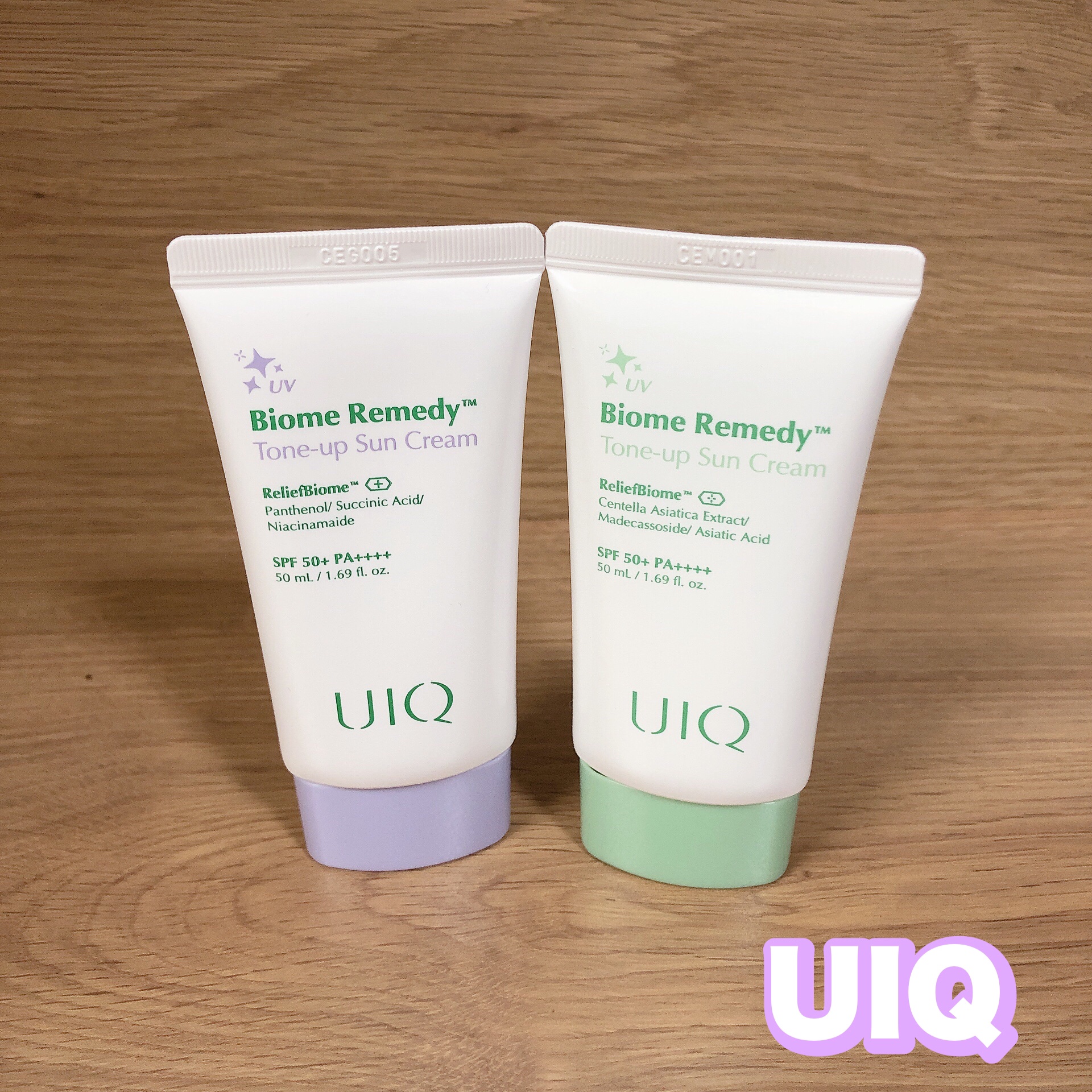 バイオームレメディパープルトーンアップUVクリーム/UIQ/日焼け止めクリームを使ったクチコミ（1枚目）