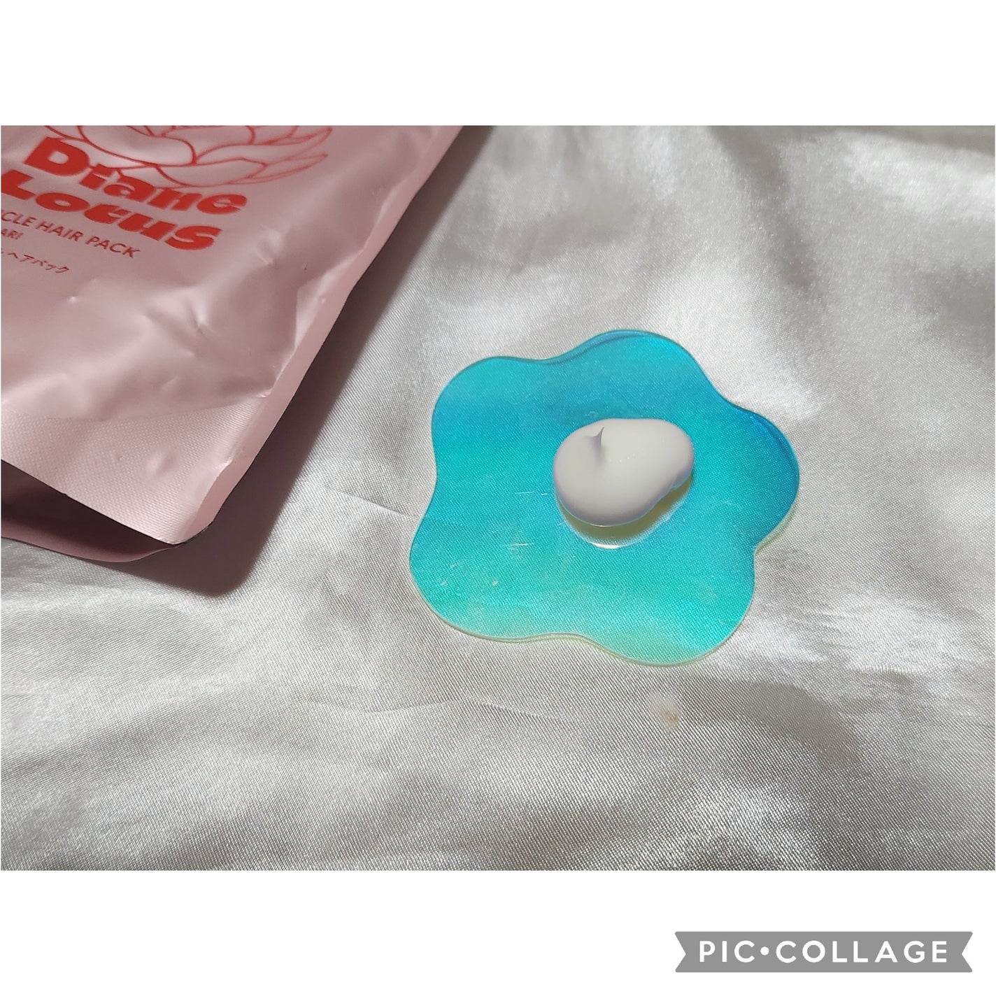 Diane Lotus キューティクルヘアパック〈まとまり〉/ダイアン/ヘアマスク・ヘアパックを使ったクチコミ(4枚目)