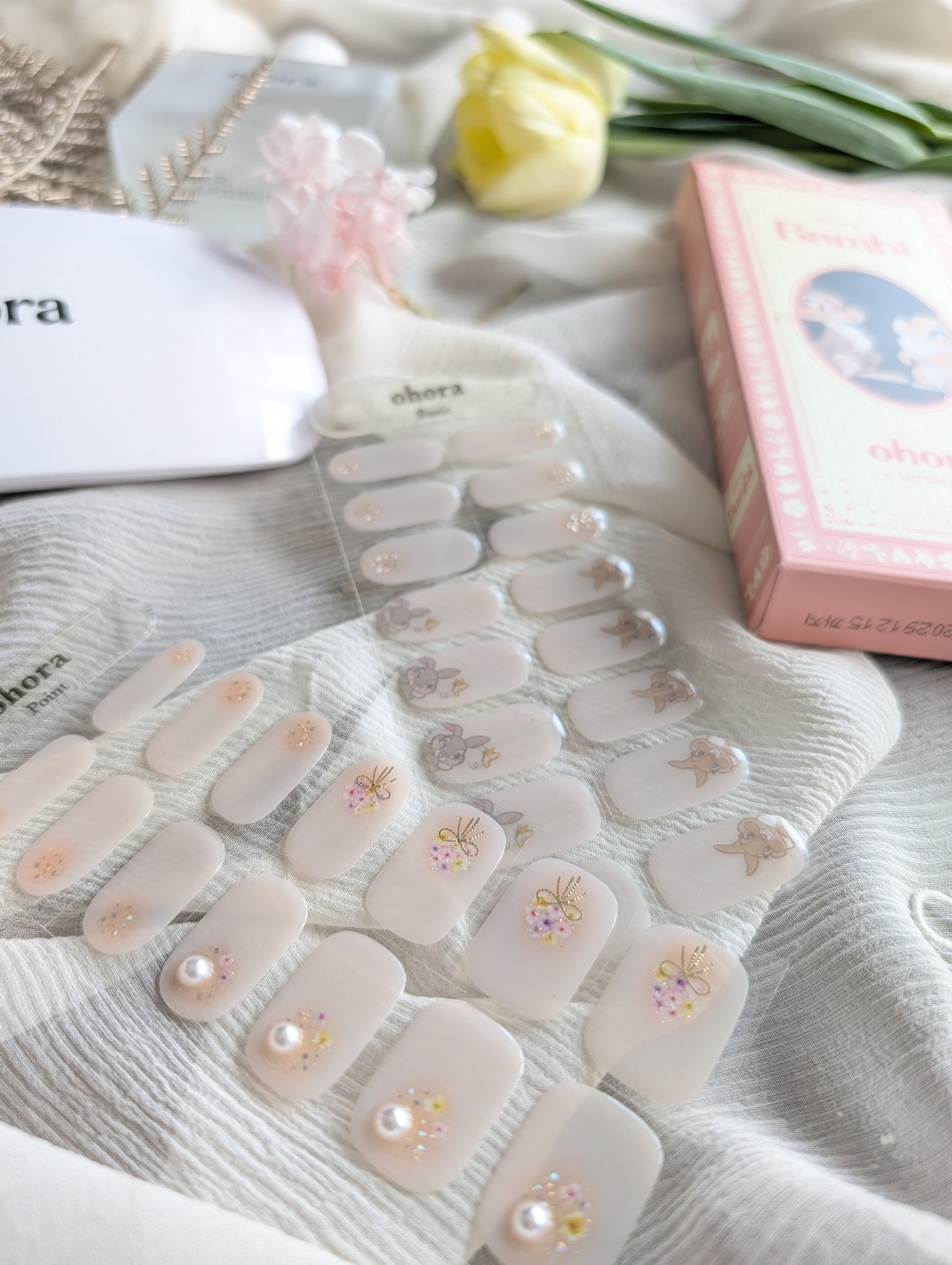 セミキュアジェルネイル（ハンド）/ohora/ネイルシールを使ったクチコミ（3枚目）