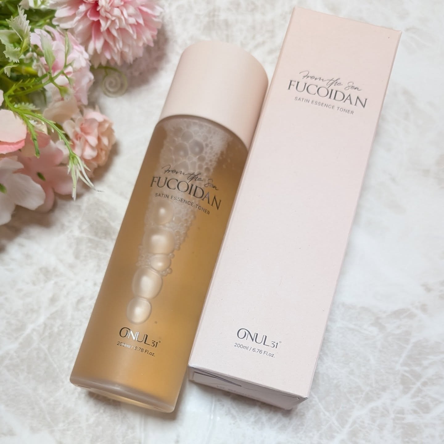 フコイダンサテンエッセンストナー/ONUL31/化粧水を使ったクチコミ（2枚目）