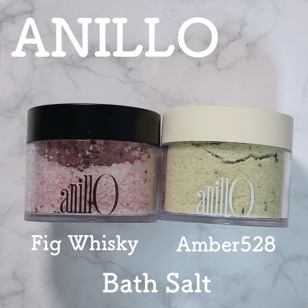 アンバー528バスソルト/ANILLO/その他を使ったクチコミ（1枚目）