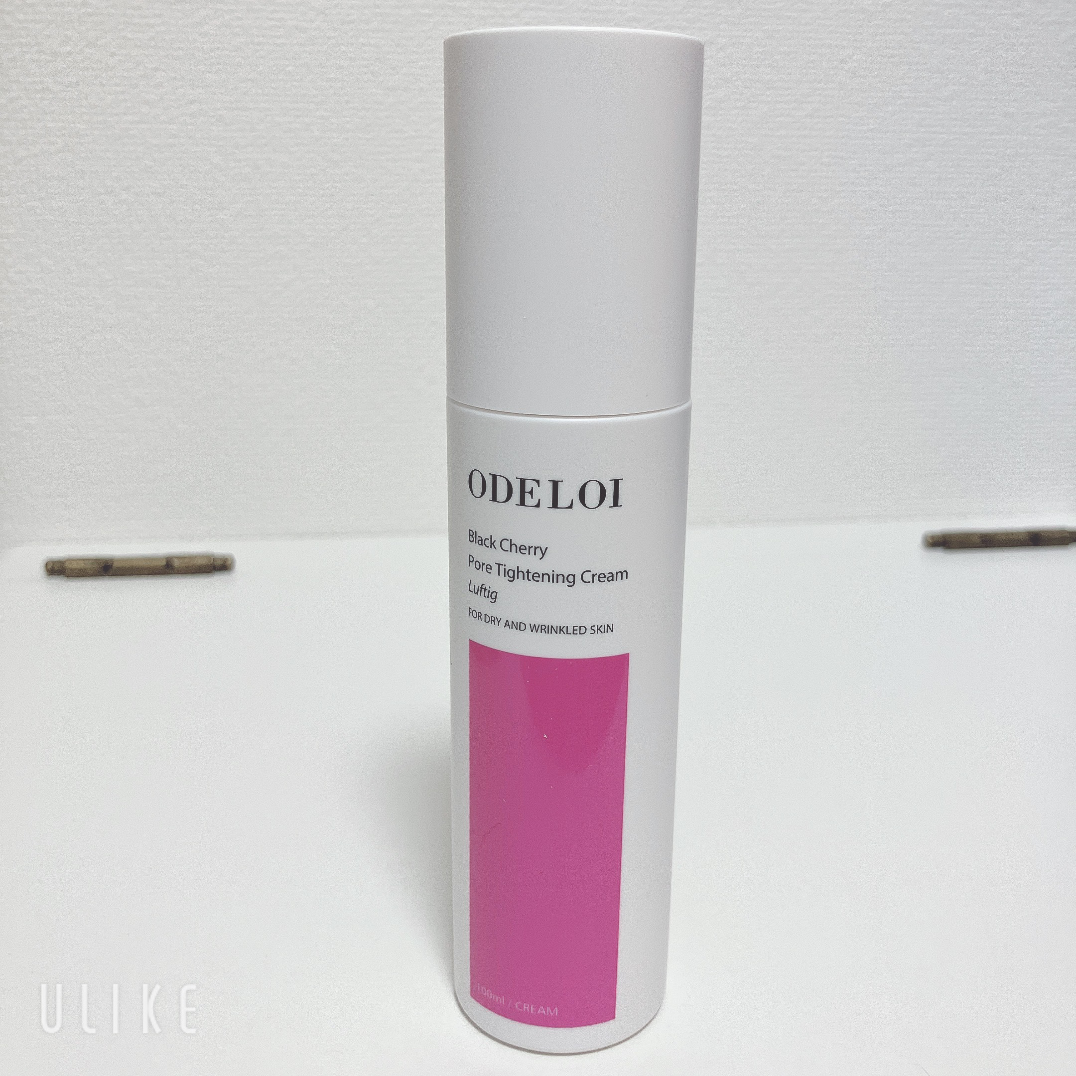 ブラックチェリー 毛穴引き締めクリーム ロフディ/ODELOI/フェイスクリームを使ったクチコミ（3枚目）