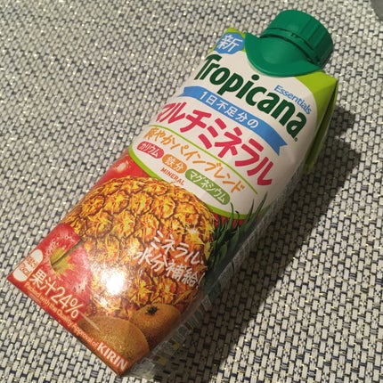 トロピカーナエッセンシャルズ マルチミネラル/トロピカーナ/ドリンクを使ったクチコミ(1枚目)
