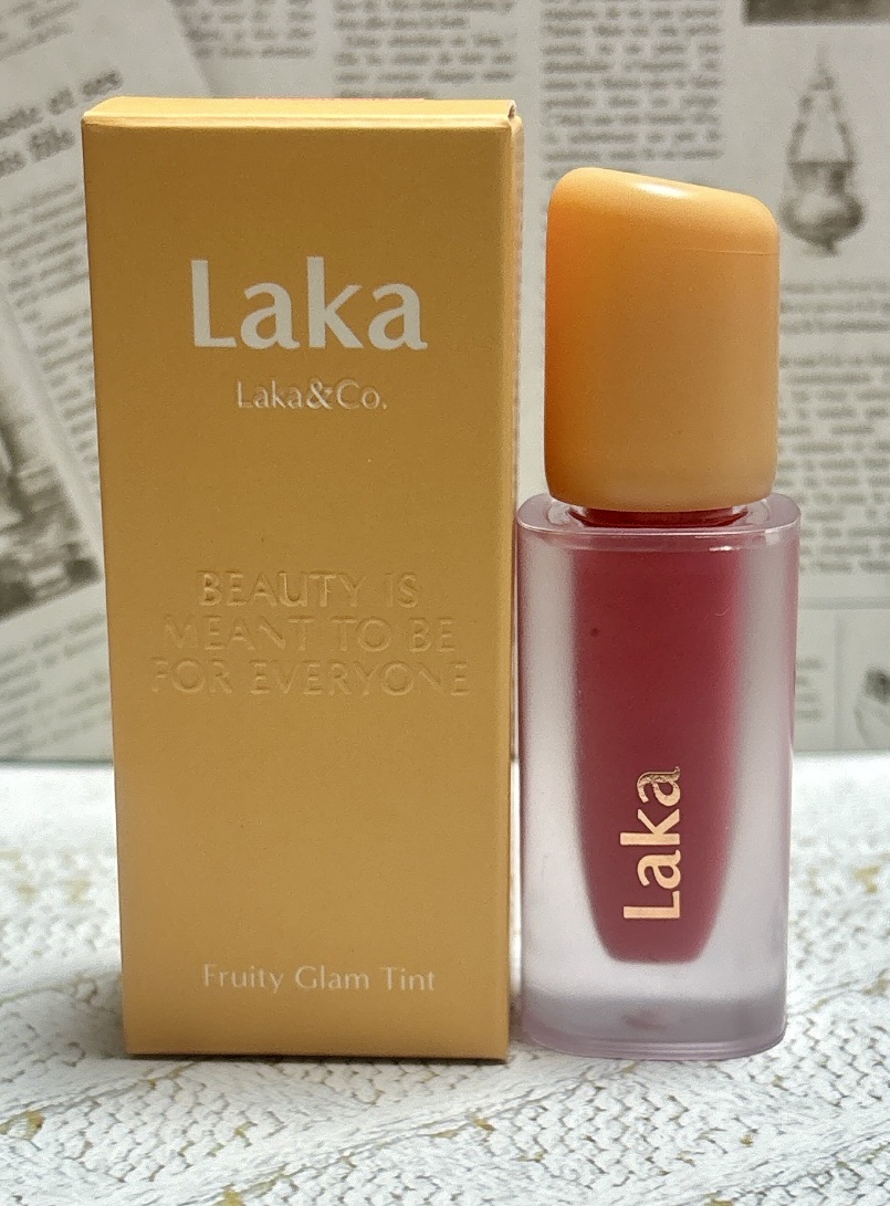 フルーティーグラムティント 109 フレッシュ/Laka/リップティントを使ったクチコミ（2枚目）