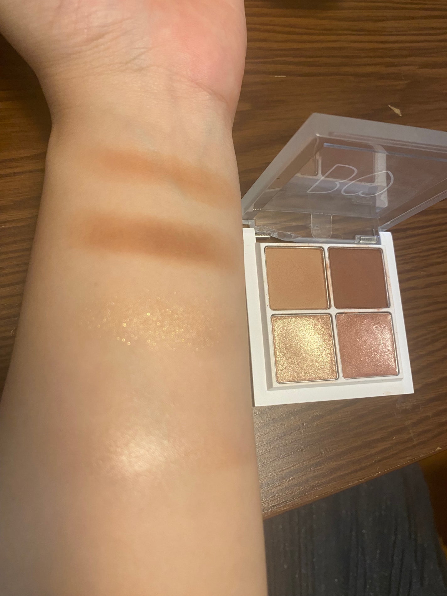 THE アイパレR/b idol/アイシャドウパレットを使ったクチコミ(4枚目)