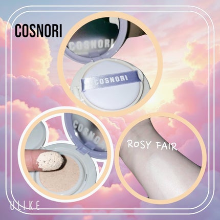 パンテノールバリアクッション/COSNORI/クッションファンデーションを使ったクチコミ(2枚目)