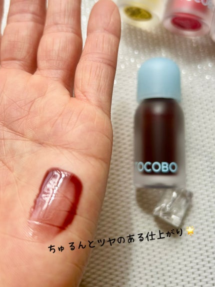 ジューシーベリープランピングリップオイル/TOCOBO/リップグロスを使ったクチコミ(4枚目)