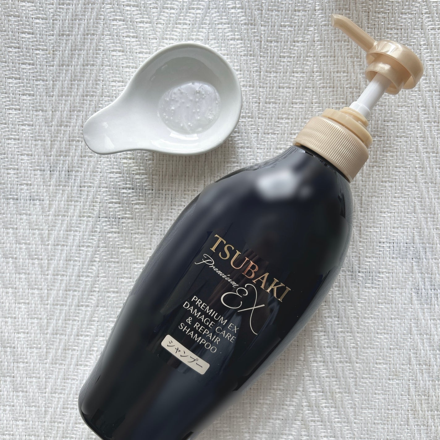 TSUBAKI プレミアムEX ダメージケア&リペア シャンプー/コンディショナートリートメント/TSUBAKI/シャンプー・コンディショナーを使ったクチコミ(2枚目)
