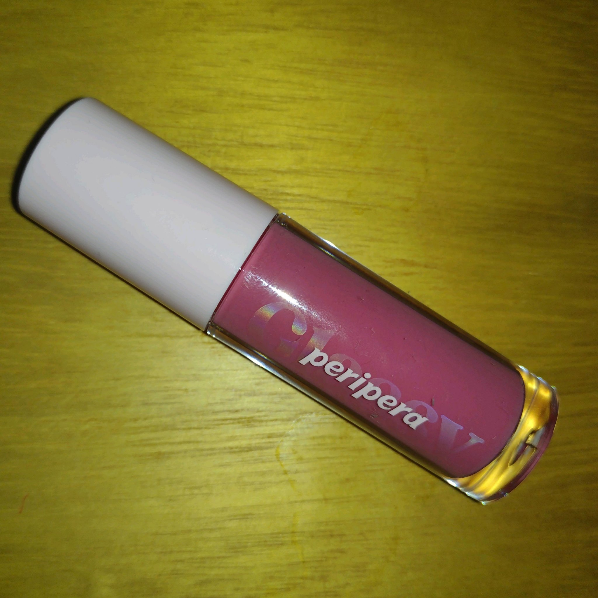 インク グラスティング リップ グロス 13 ゲット ハッピー(GET HAPPY)/PERIPERA/リップグロスを使ったクチコミ（1枚目）