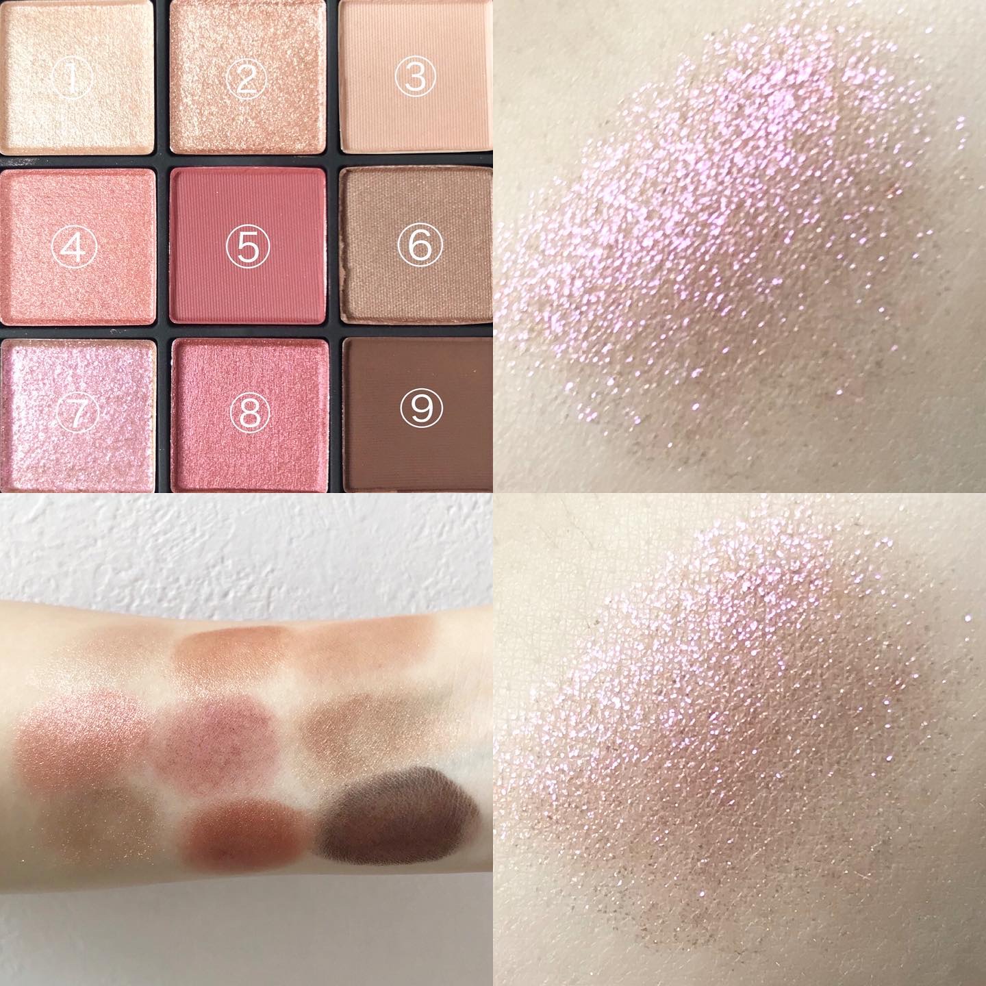 アンインヒビテッド アイシャドーパレット S /NARS/アイシャドウパレットを使ったクチコミ（3枚目）