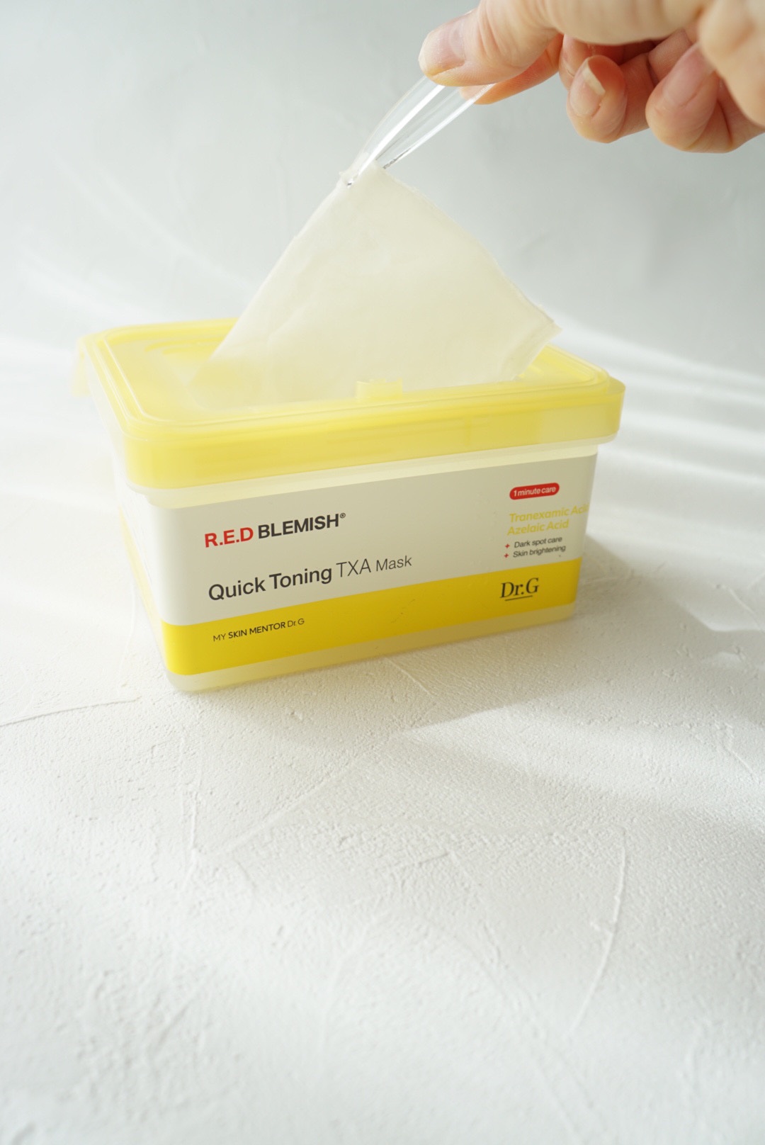 レッドブレミッシュ クイックトーニングTXAマスク/Dr.G/シートマスク・パックを使ったクチコミ（1枚目）