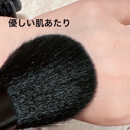 ごくふわっ フェイスブラシ 斜めカット/DAISO/メイクブラシを使ったクチコミ(5枚目)