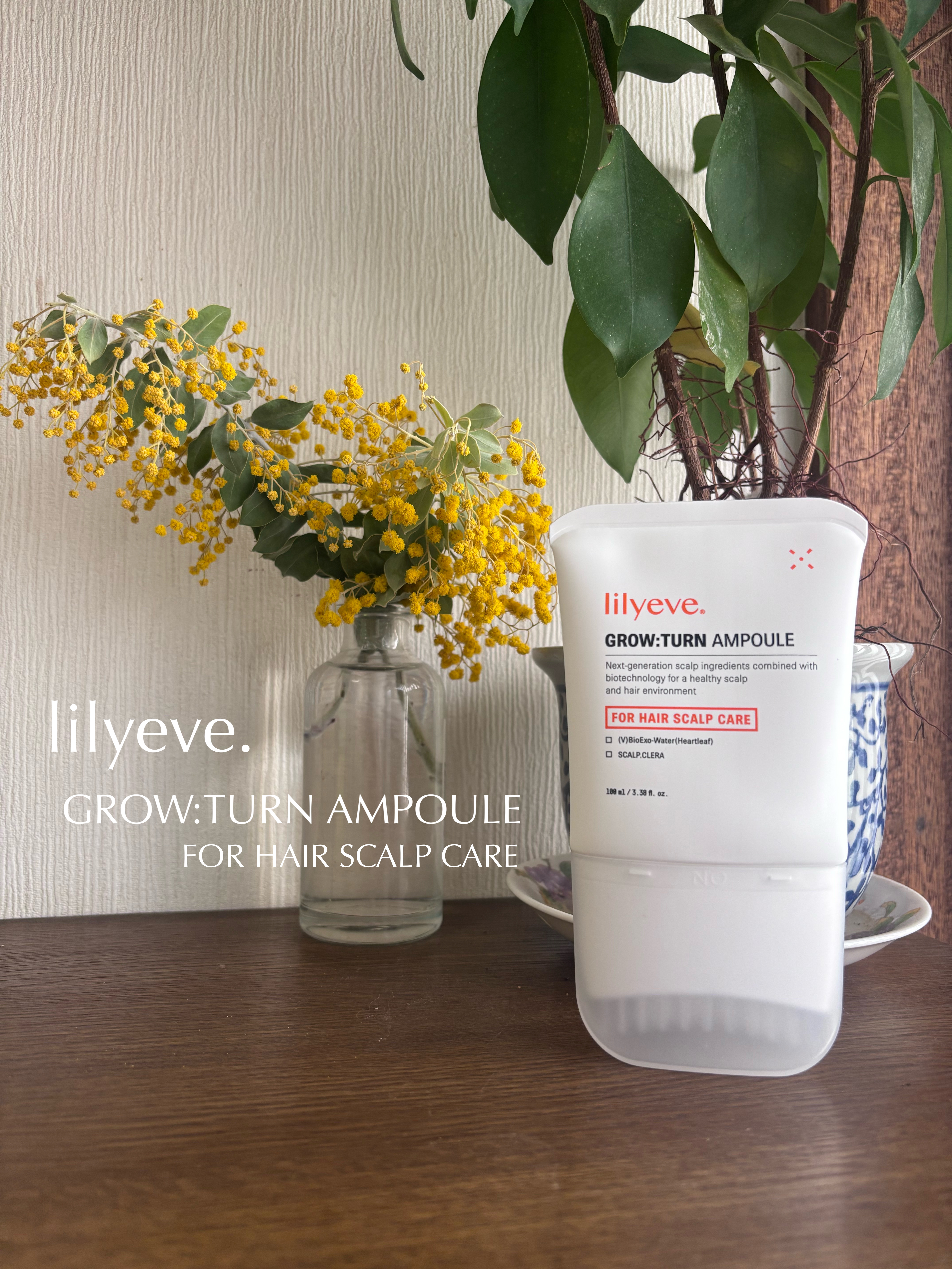 グローターン 100ml/リリーイブ/頭皮ローションを使ったクチコミ（1枚目）