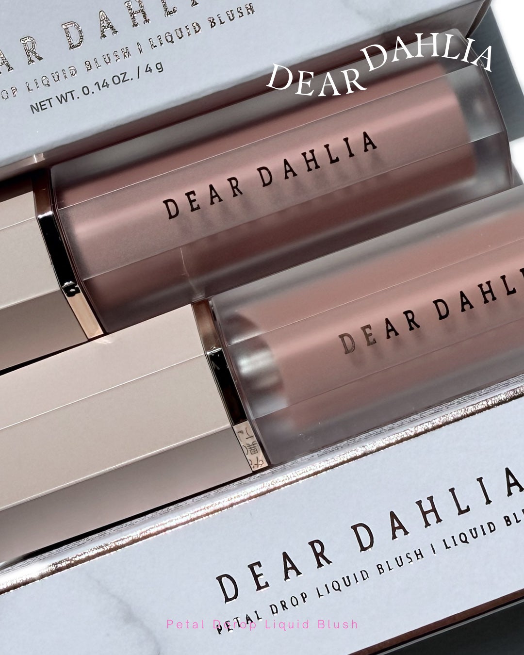 ペタルドロップリキッドブラッシャー/DEAR DAHLIA/リキッドチークを使ったクチコミ(1枚目)