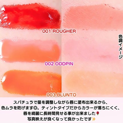 ブラーフィクシングリップペンシル/oiad/リップライナーを使ったクチコミ(3枚目)