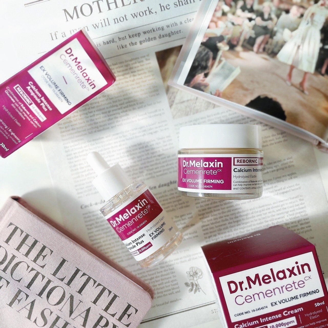 セメンリトカルシウムアンプル+セメンリトカルシウムクリーム/Dr.Melaxin/スキンケアキットを使ったクチコミ(1枚目)