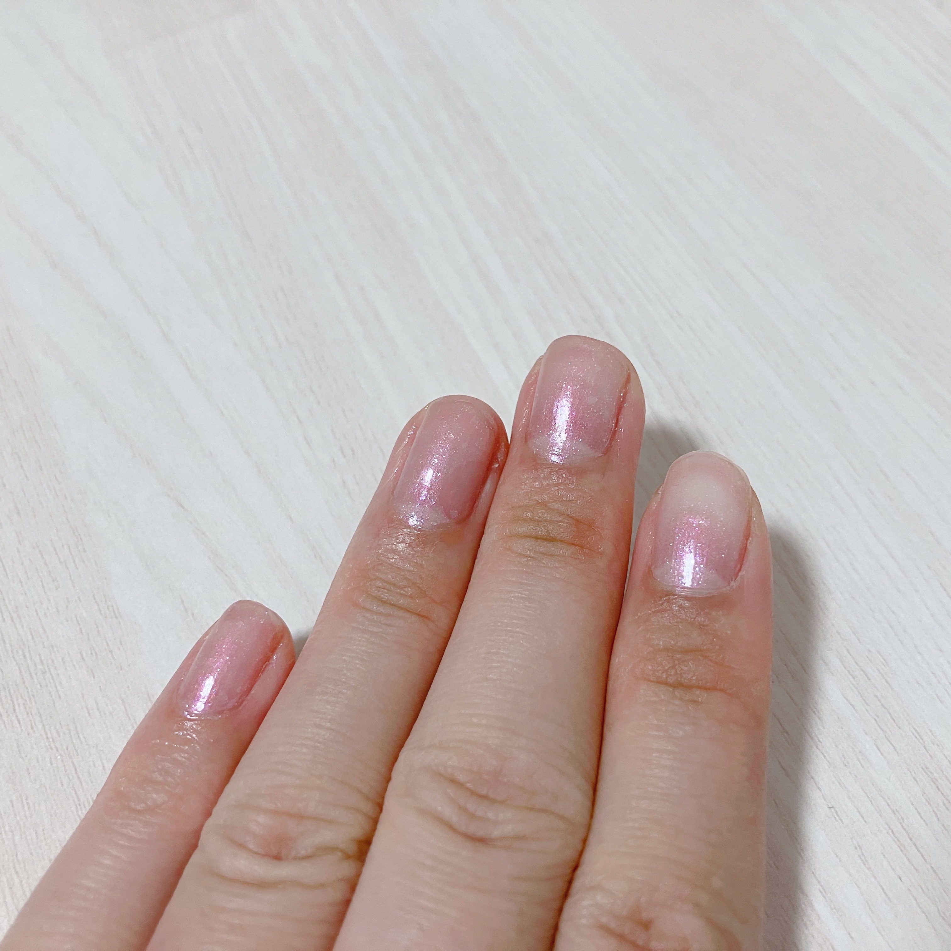 ネイルホリック Dreamy Pearl color/ネイルホリック/マニキュアを使ったクチコミ（2枚目）