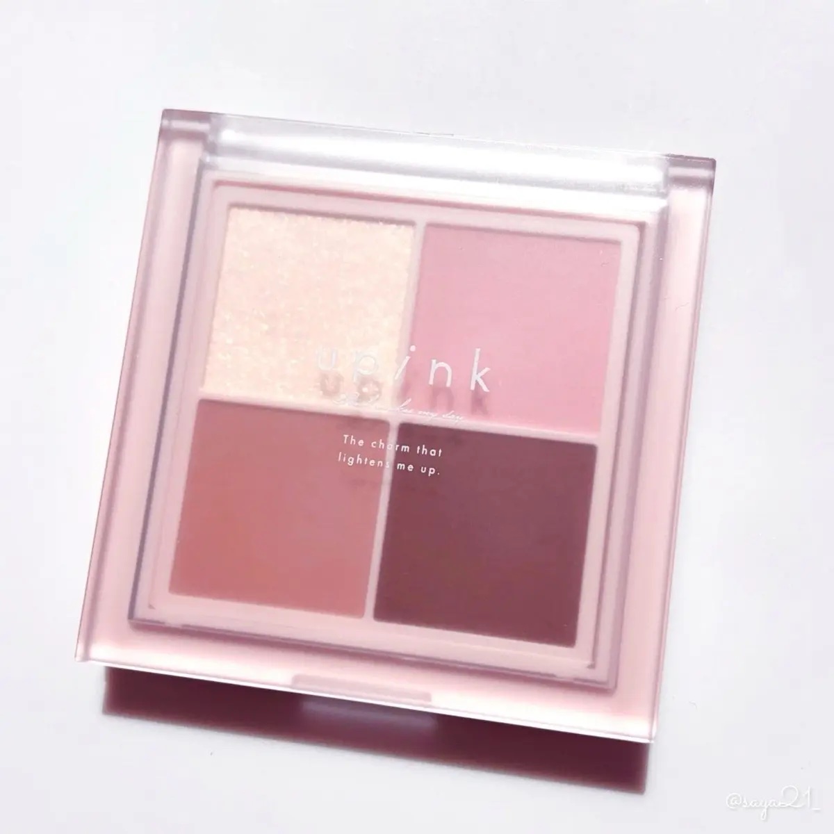 シャインオンステージアイパレット/upink/アイシャドウパレットを使ったクチコミ（1枚目）