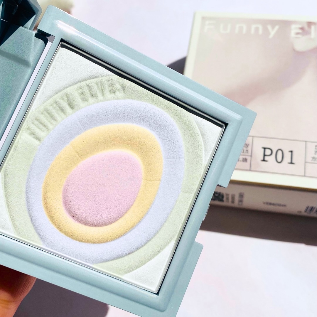 ネビュラ プレストパウダー/FUNNY ELVES方里/プレストパウダーを使ったクチコミ（3枚目）