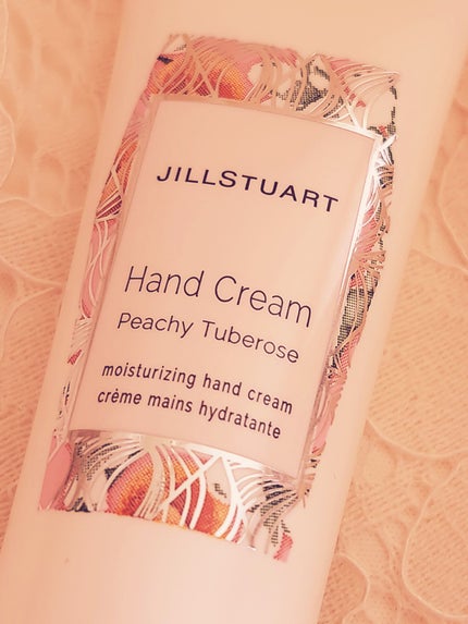 ハンドクリーム ピーチーチュベローズ/JILL STUART/ハンドクリームを使ったクチコミ(1枚目)