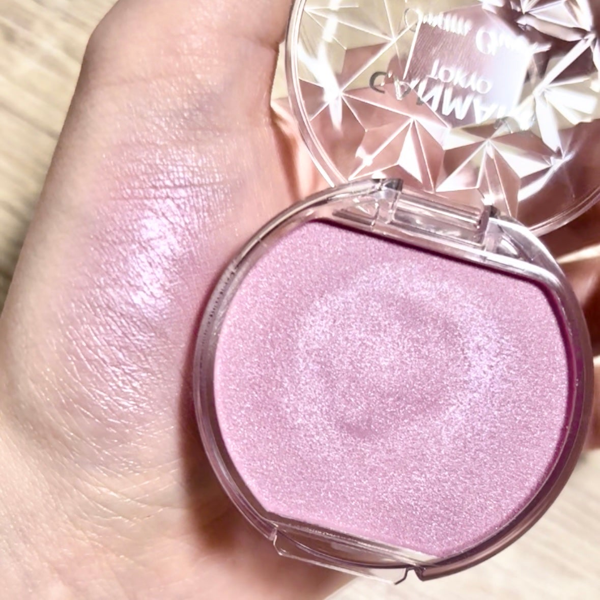 クリームチーク(パールタイプ)/キャンメイク/ジェル・クリームチークを使ったクチコミ(1枚目)