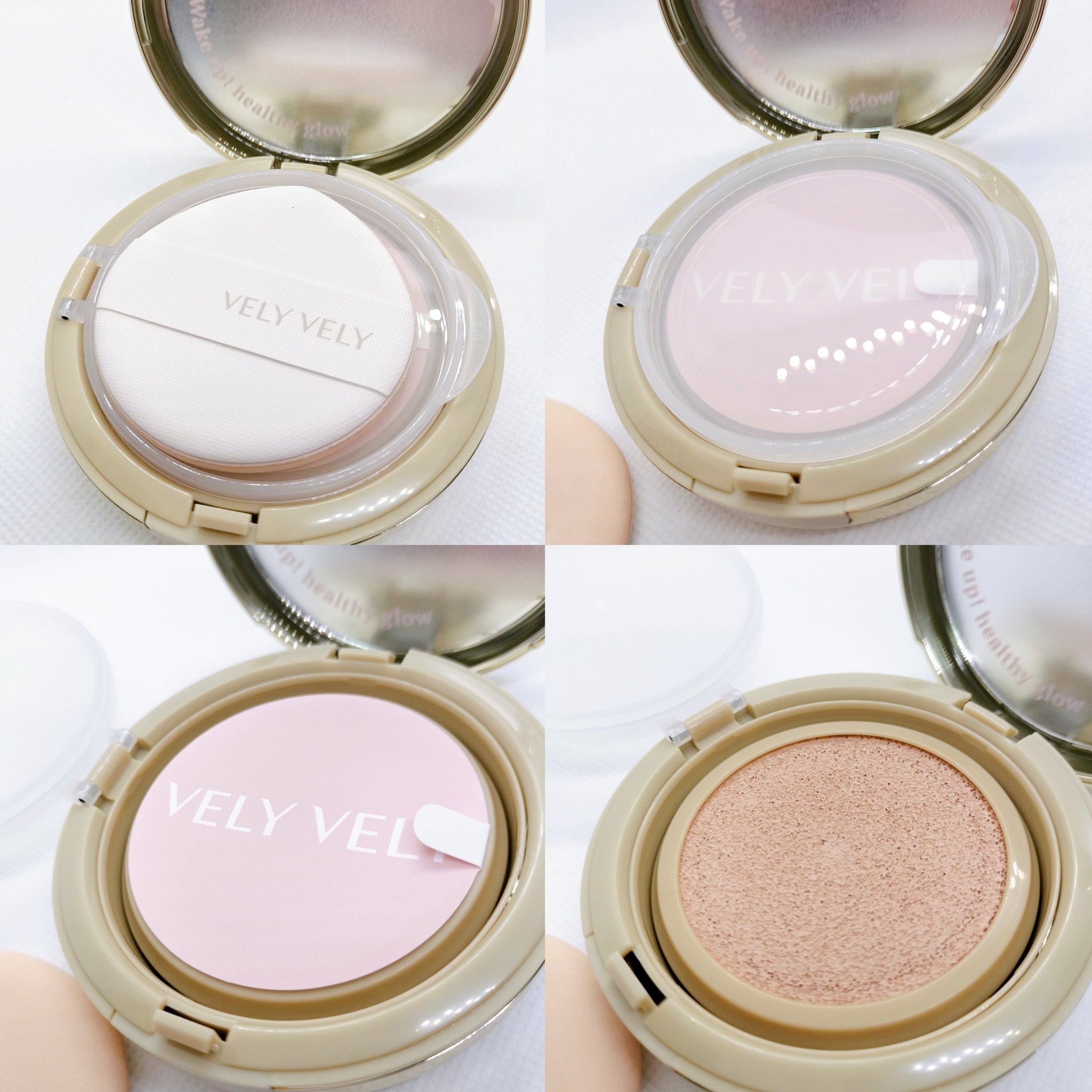 はちみつツヤ肌クッションファンデ/VELY VELY/クッションファンデーションを使ったクチコミ（3枚目）