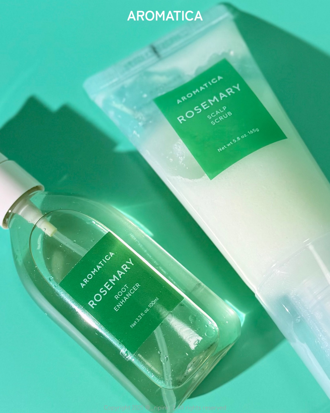 ローズマリー スカルプ スクラブ/AROMATICA/ヘッドスクラブを使ったクチコミ（2枚目）