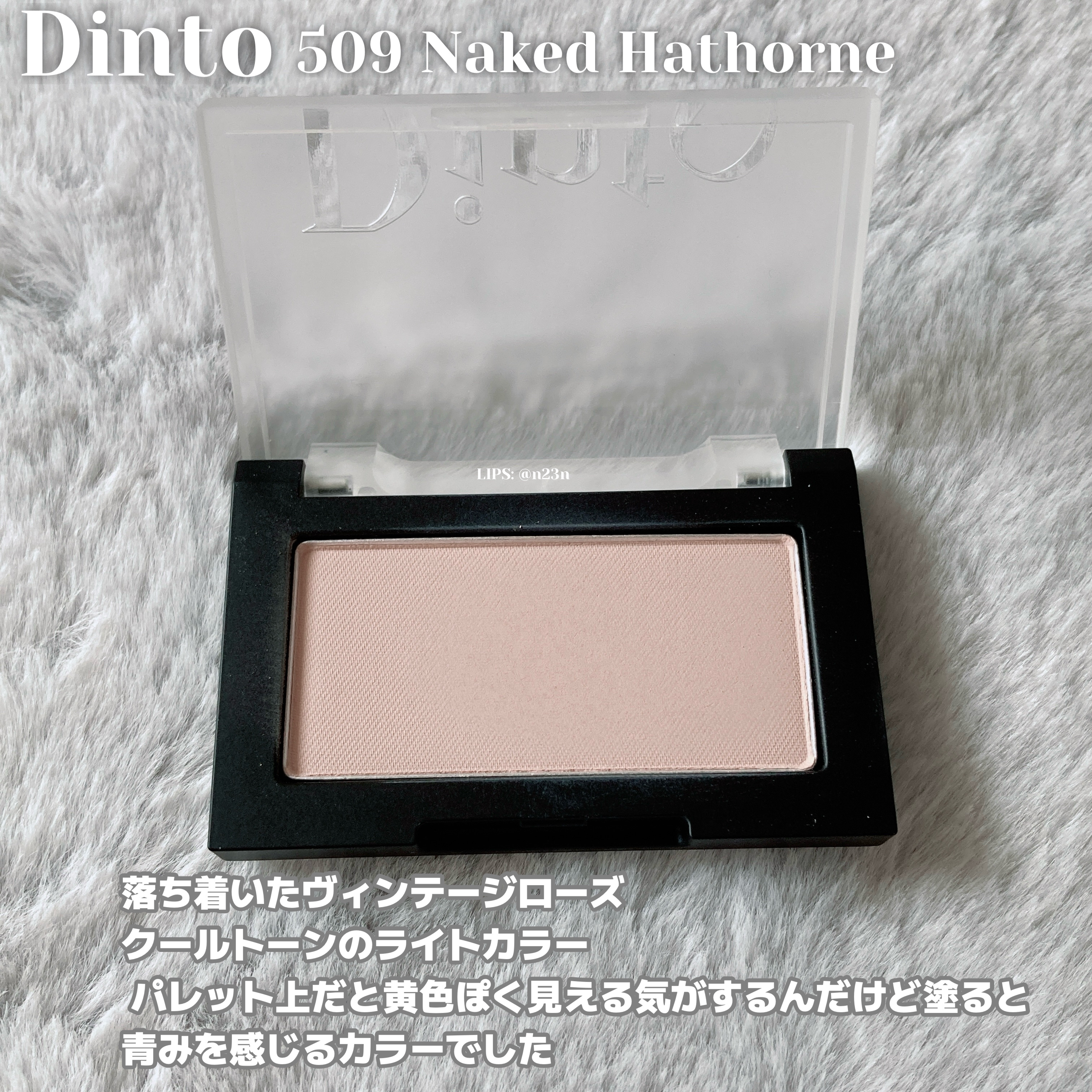 ブラーフィニシュブラッシャー/Dinto/パウダーチークを使ったクチコミ（2枚目）