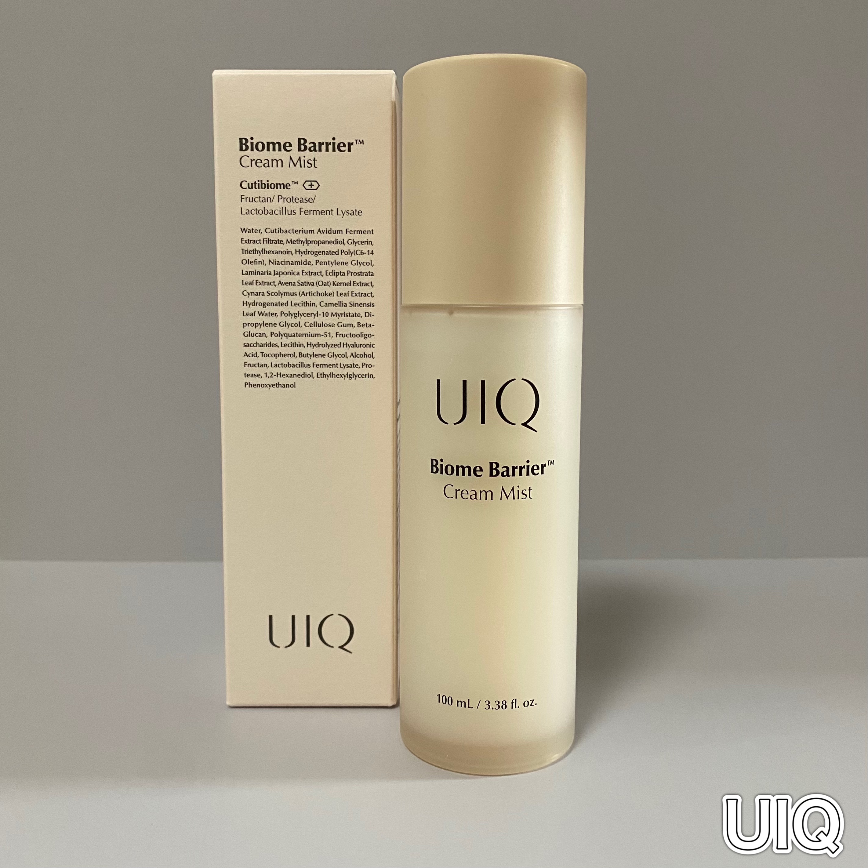 バイオームバリア クリームミスト/UIQ/ミスト状化粧水を使ったクチコミ（1枚目）