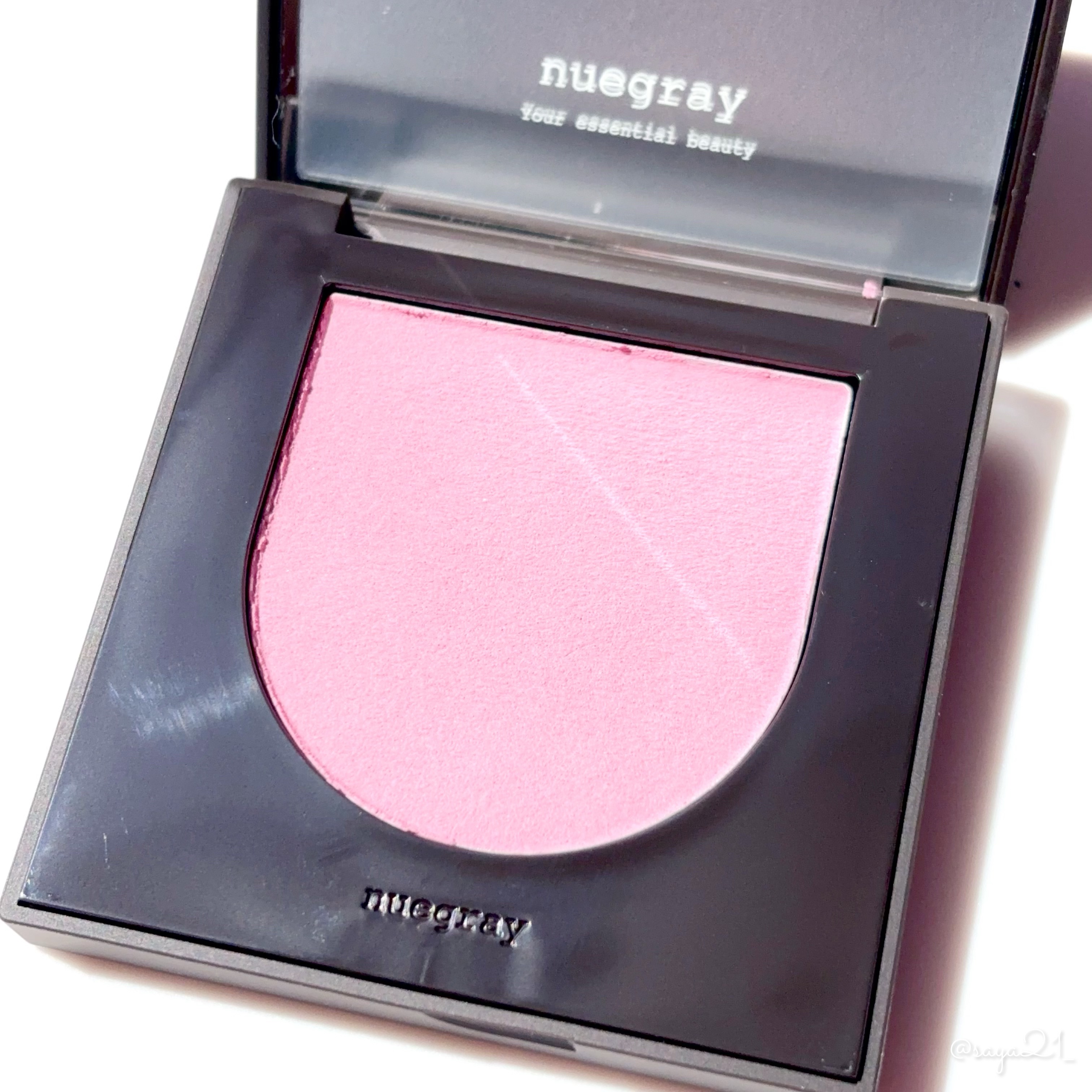 スウェイチークブラッシャー/nuegray/ジェル・クリームチークを使ったクチコミ（2枚目）