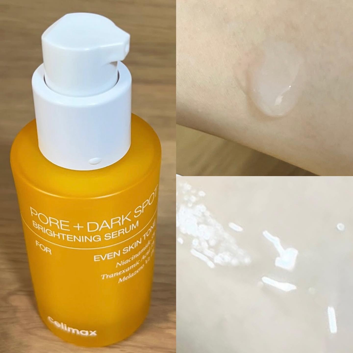 ポア ブライトニング シミケアセラム/celimax/美容液を使ったクチコミ（3枚目）