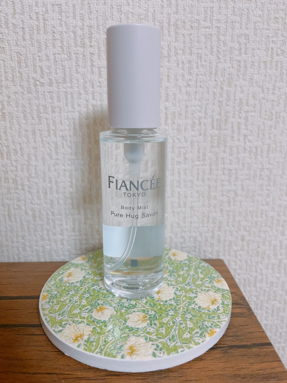 ボディミスト ピュアハグサボン/フィアンセ/香水を使ったクチコミ（1枚目）