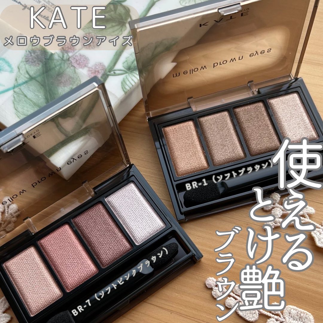 ケイト メロウブラウンアイズ/KATE/アイシャドウパレットを使ったクチコミ（1枚目）