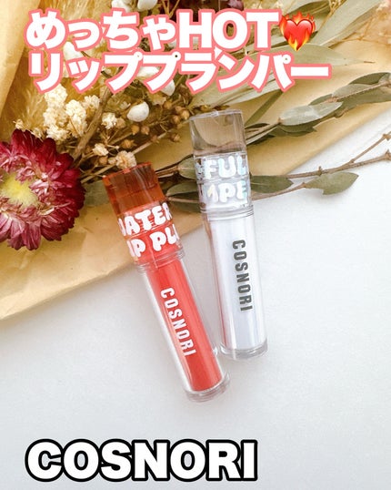 ウォーターフルリッププランパー/COSNORI/リッププランパーを使ったクチコミ(1枚目)