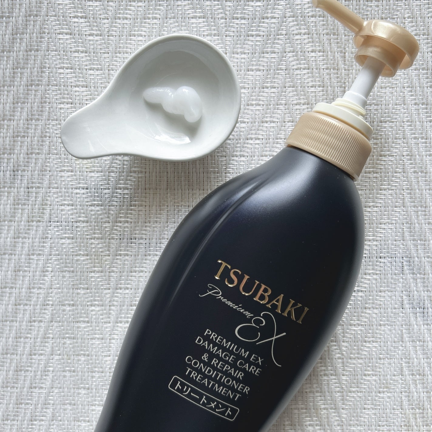 TSUBAKI プレミアムEX ダメージケア&リペア シャンプー/コンディショナートリートメント/TSUBAKI/シャンプー・コンディショナーを使ったクチコミ(3枚目)