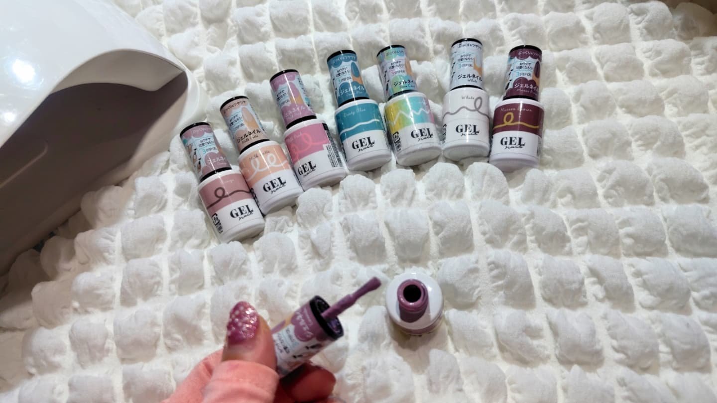 BRG ジェルネイル/DAISO/ジェルネイルを使ったクチコミ（2枚目）