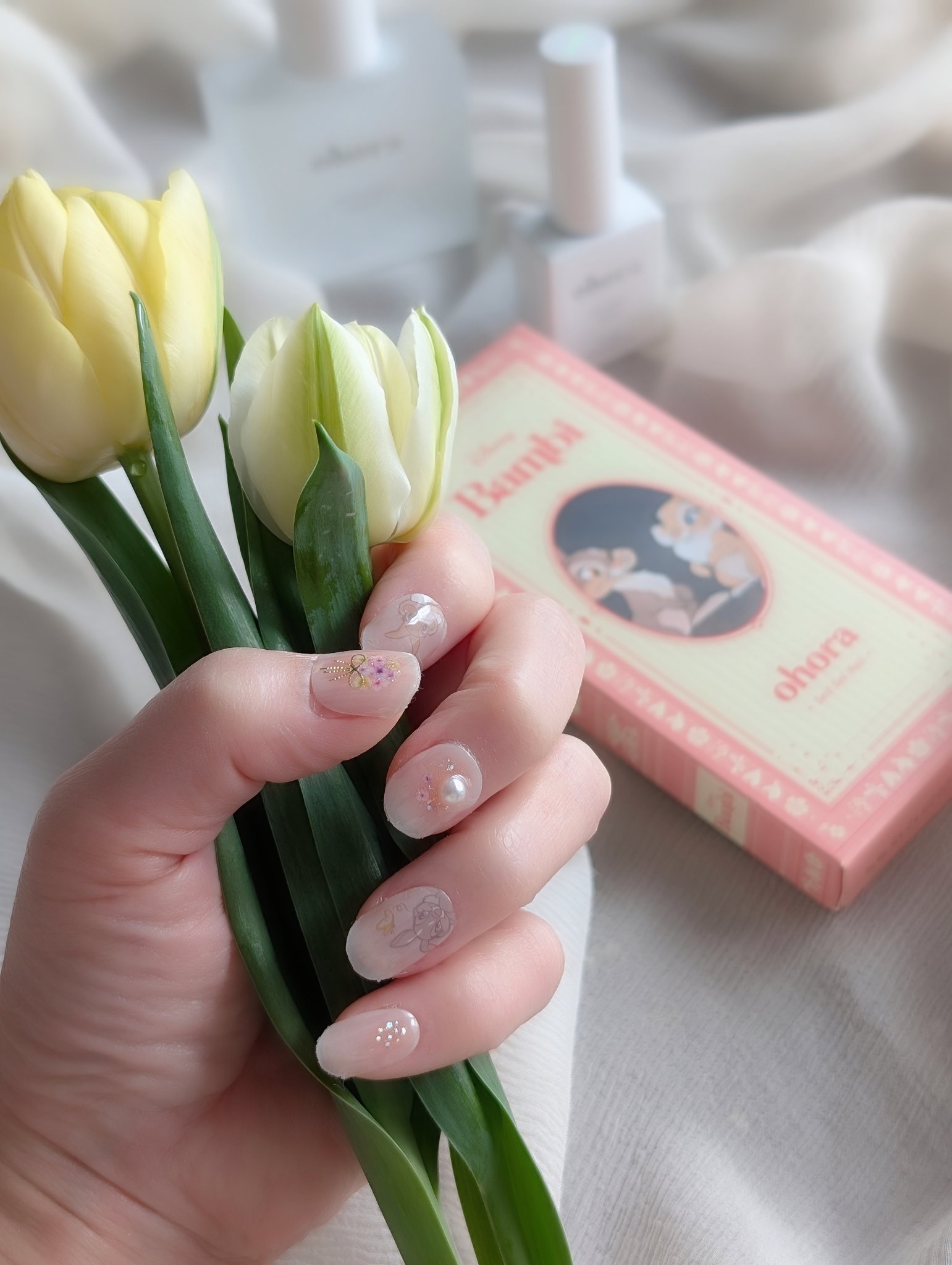 セミキュアジェルネイル（ハンド）/ohora/ネイルシールを使ったクチコミ（1枚目）