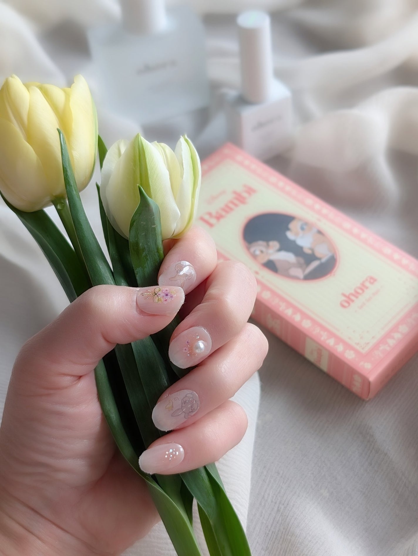 セミキュアジェルネイル(ハンド)/ohora/ネイルシールを使ったクチコミ(1枚目)