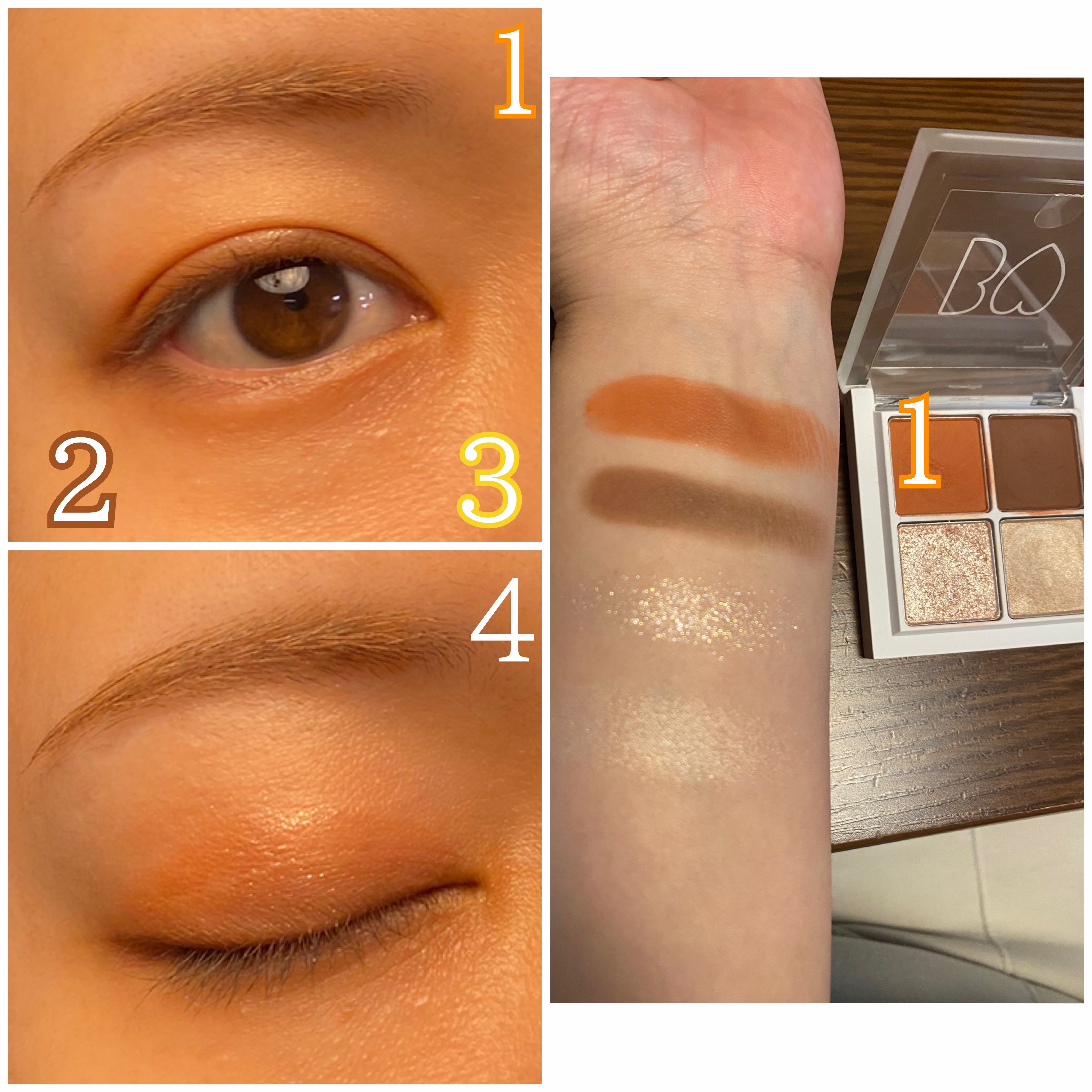 THE アイパレR/b idol/アイシャドウパレットを使ったクチコミ（2枚目）